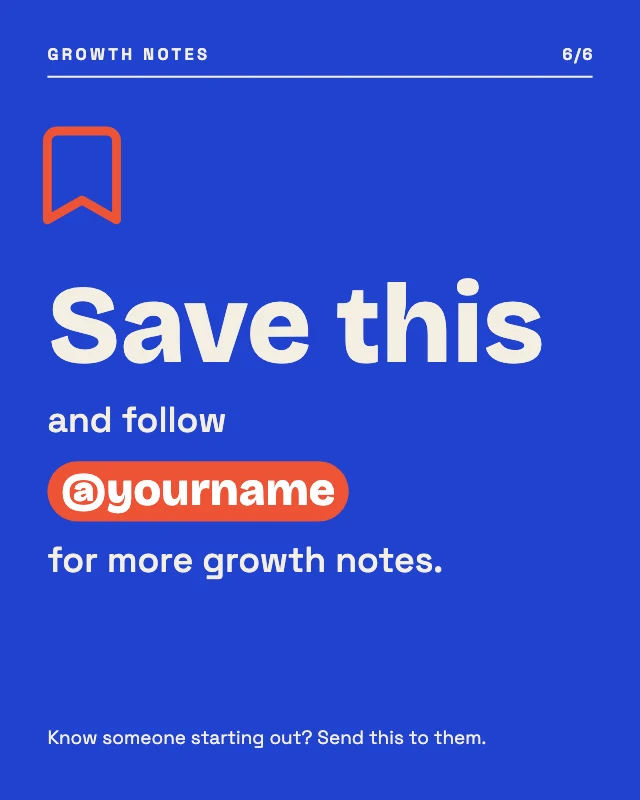 How to grow on social media template, page 6 of 6