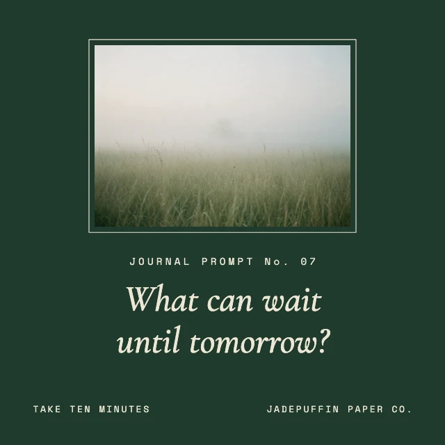 Journal prompt quote post template