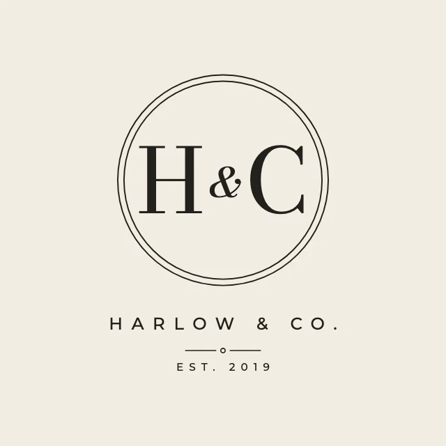 Monogram logo template