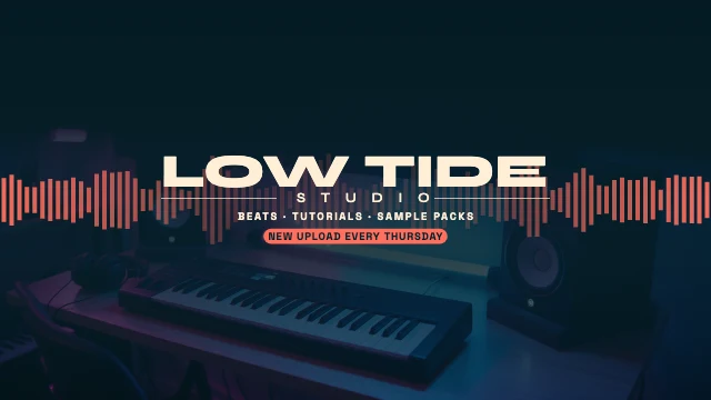 Music producer YouTube banner template
