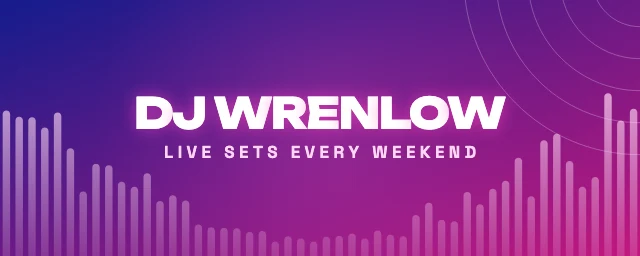 Music stream Twitch banner template