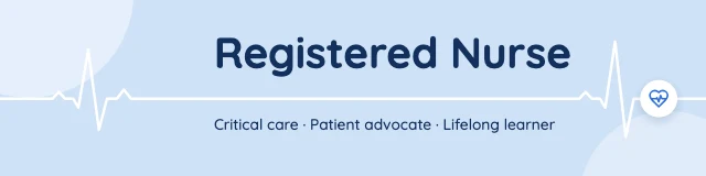 Nurse LinkedIn banner template