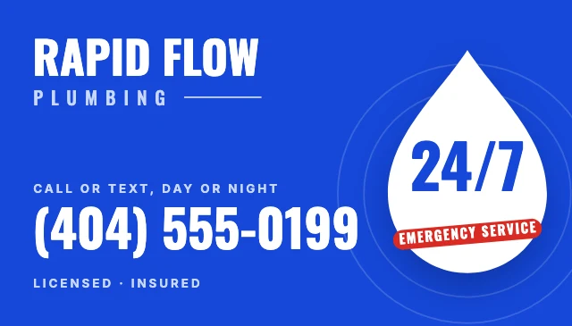 Plumber business card template