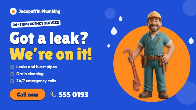 Plumbing services X ad template