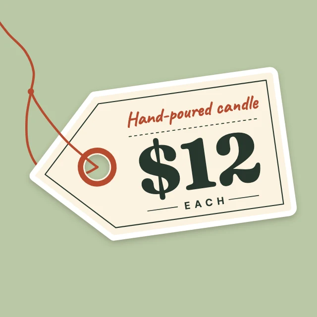 Price tag sticker template