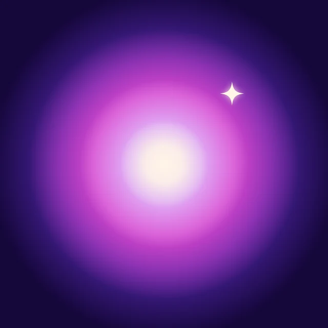 Purple aura profile picture template