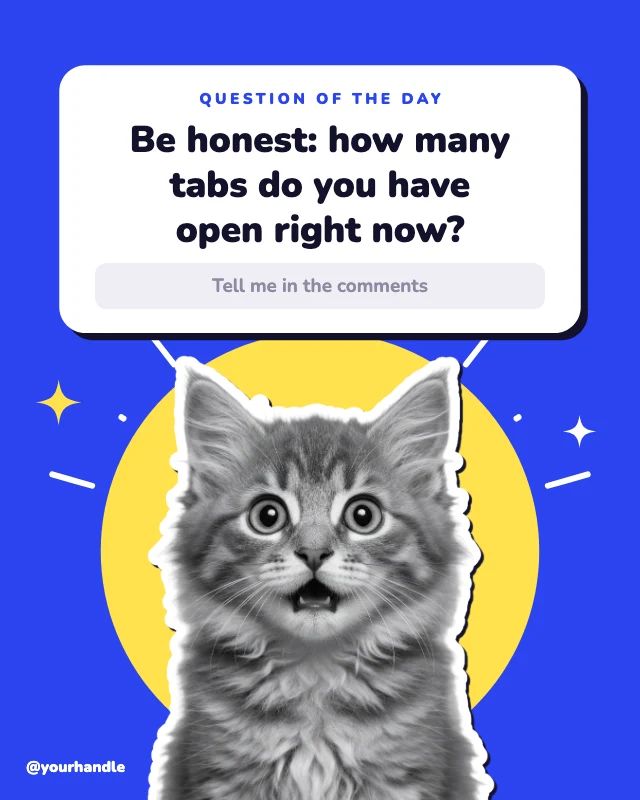 Question of the day post template