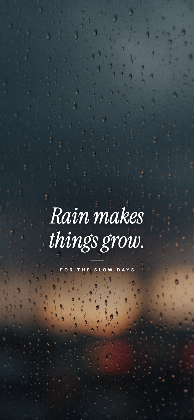 Quote phone wallpaper template