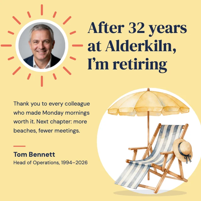 Retirement announcement LinkedIn post template