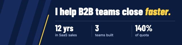 Sales leader LinkedIn banner template