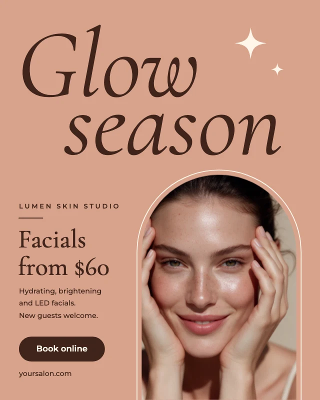 Salon offer post template