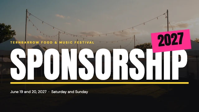 Sponsorship proposal deck template