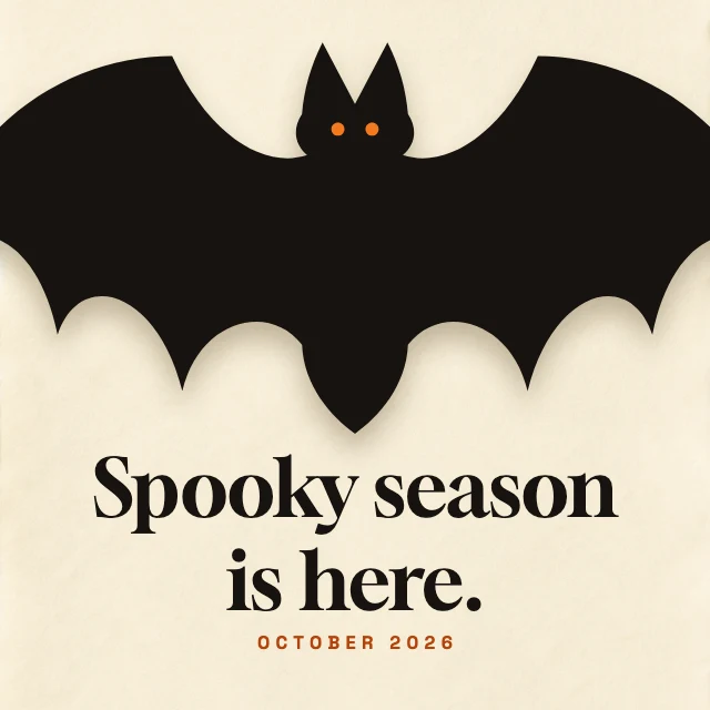 Spooky season quote post template