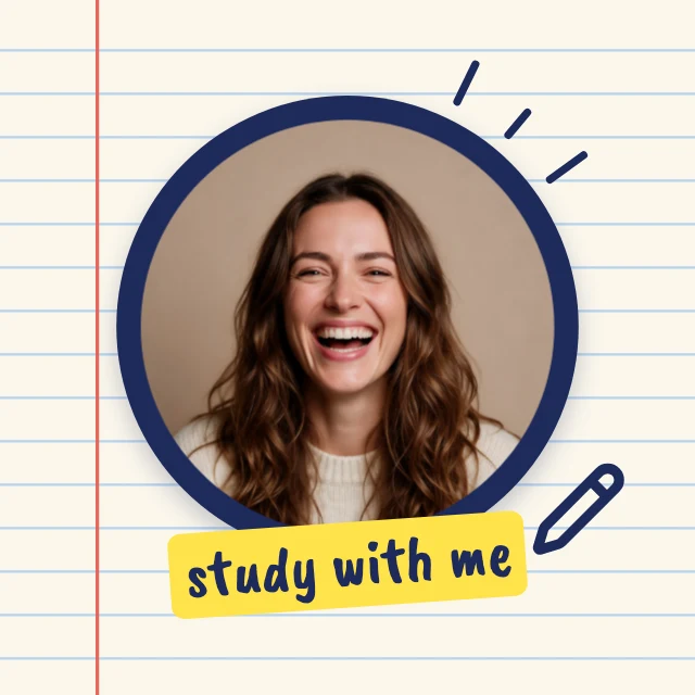 Study channel profile picture template