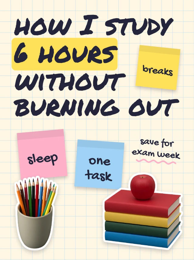 Study notes RedNote cover template