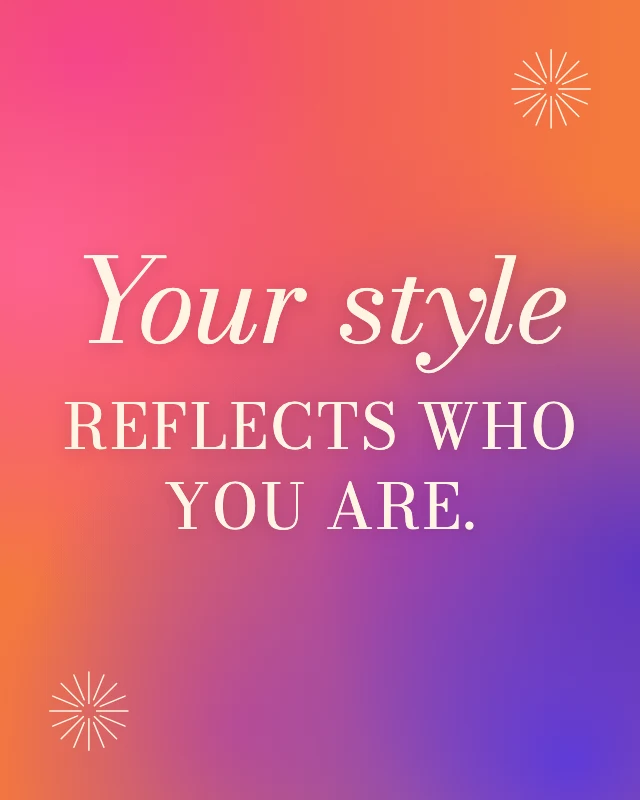 Gradient style quote post template
