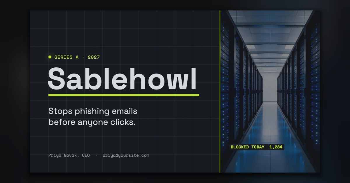 Free Pitch Deck Templates for Startups and Investors | BudgetPixel