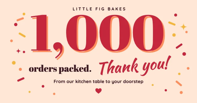 Thank you customers milestone post template