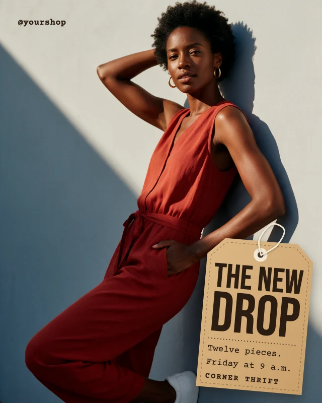 New drop hang tag post template