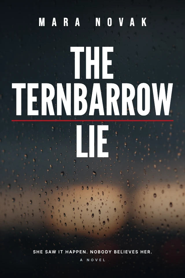 Thriller book cover template