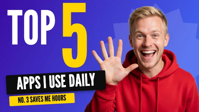 Top 5 list YouTube thumbnail template