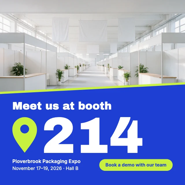 Trade show booth LinkedIn post template