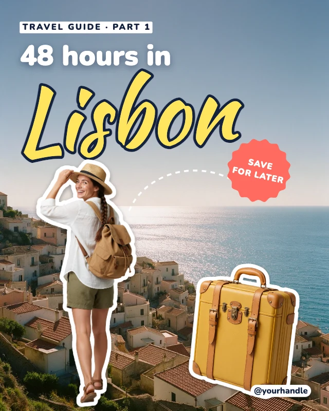 Travel guide post template