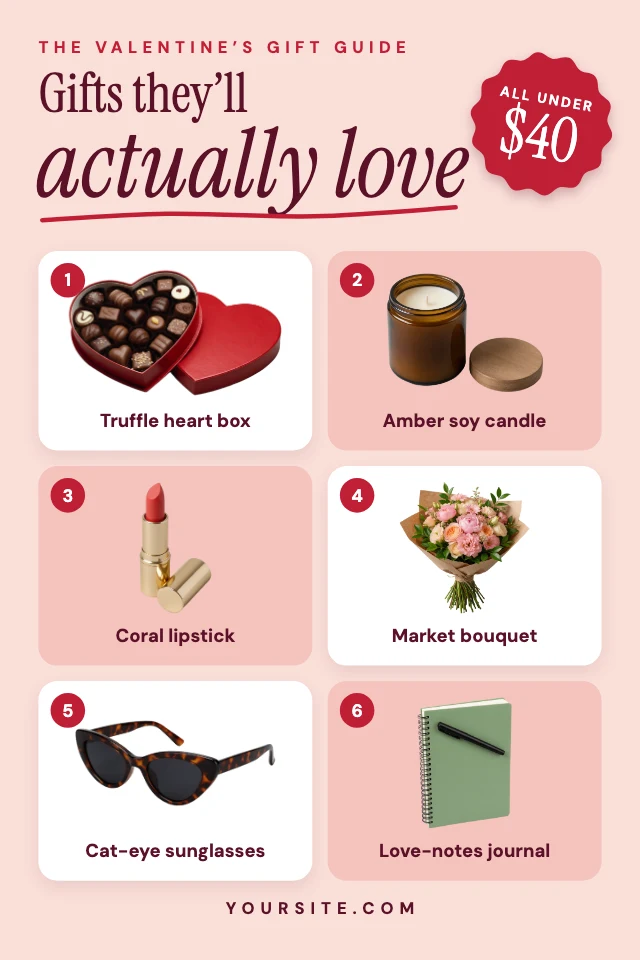 Valentine’s gift guide pin template