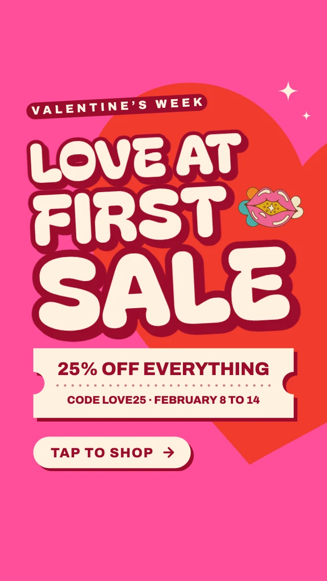 Valentine’s sale story template