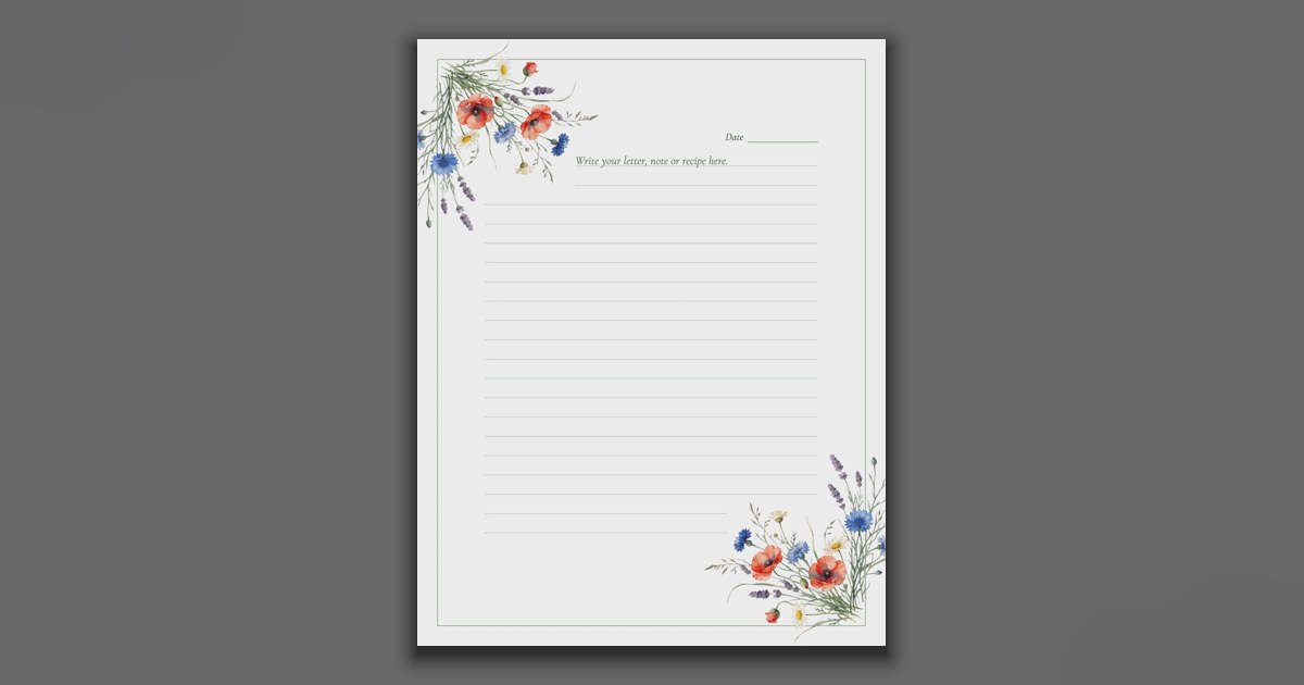 Free Page Border Templates to Edit and Print | BudgetPixel