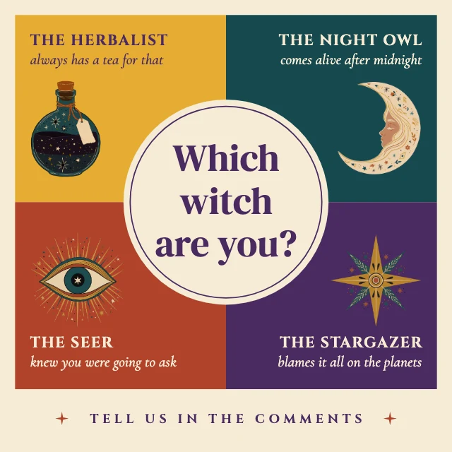 Which witch are you quiz template