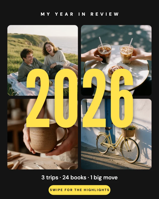Year in review post template
