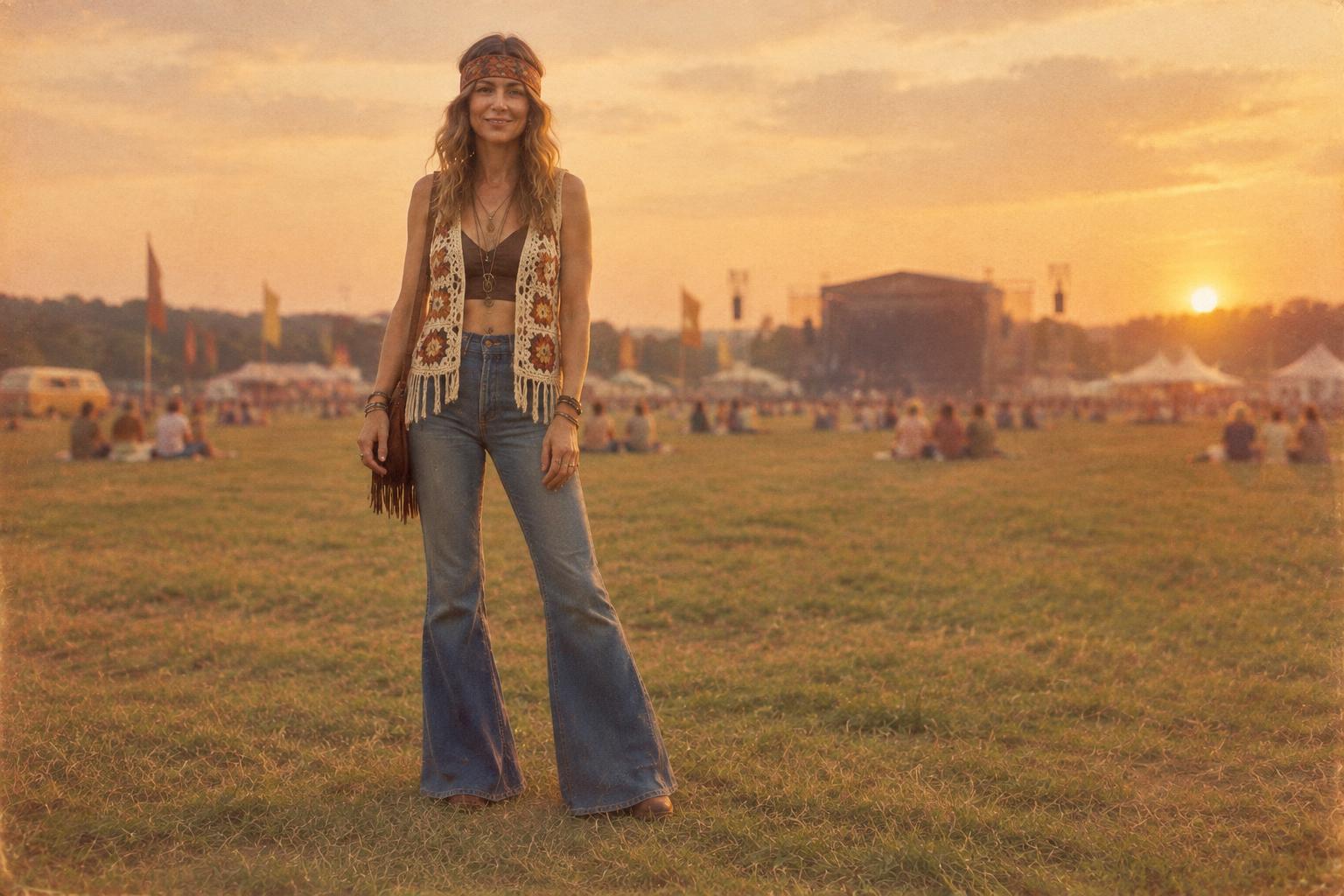 Sunset festival-field look (after)