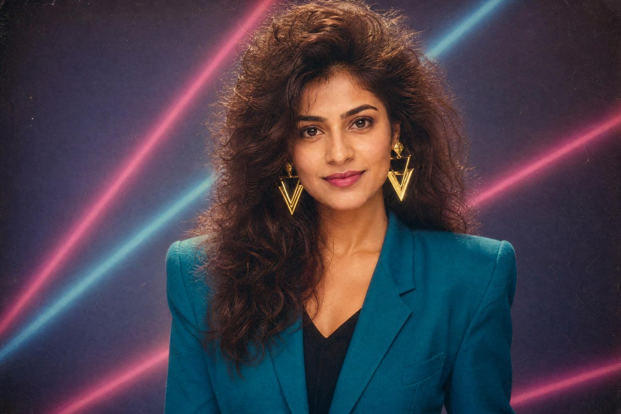 AI 80s Photo Filter