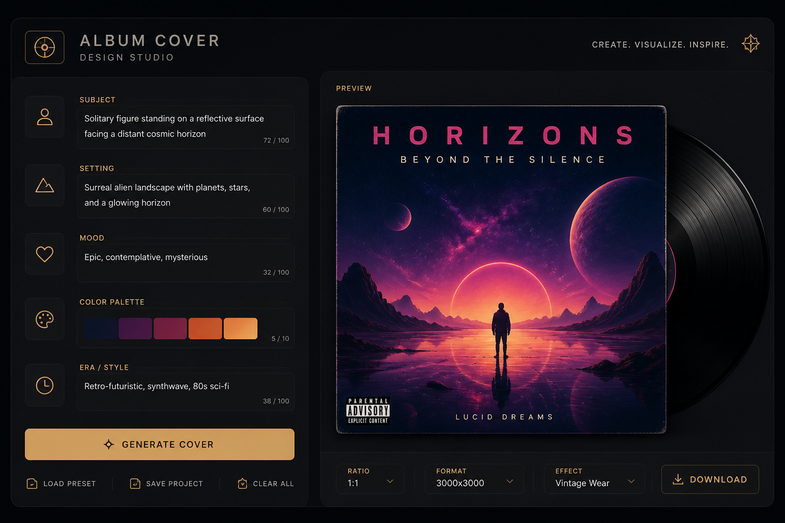 Describe the cover details