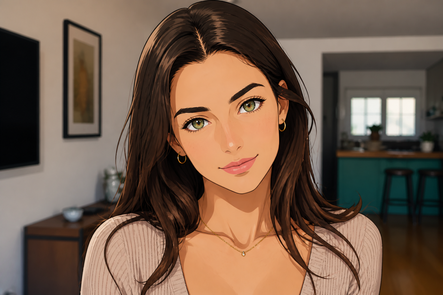Keep the face recognizable (after)
