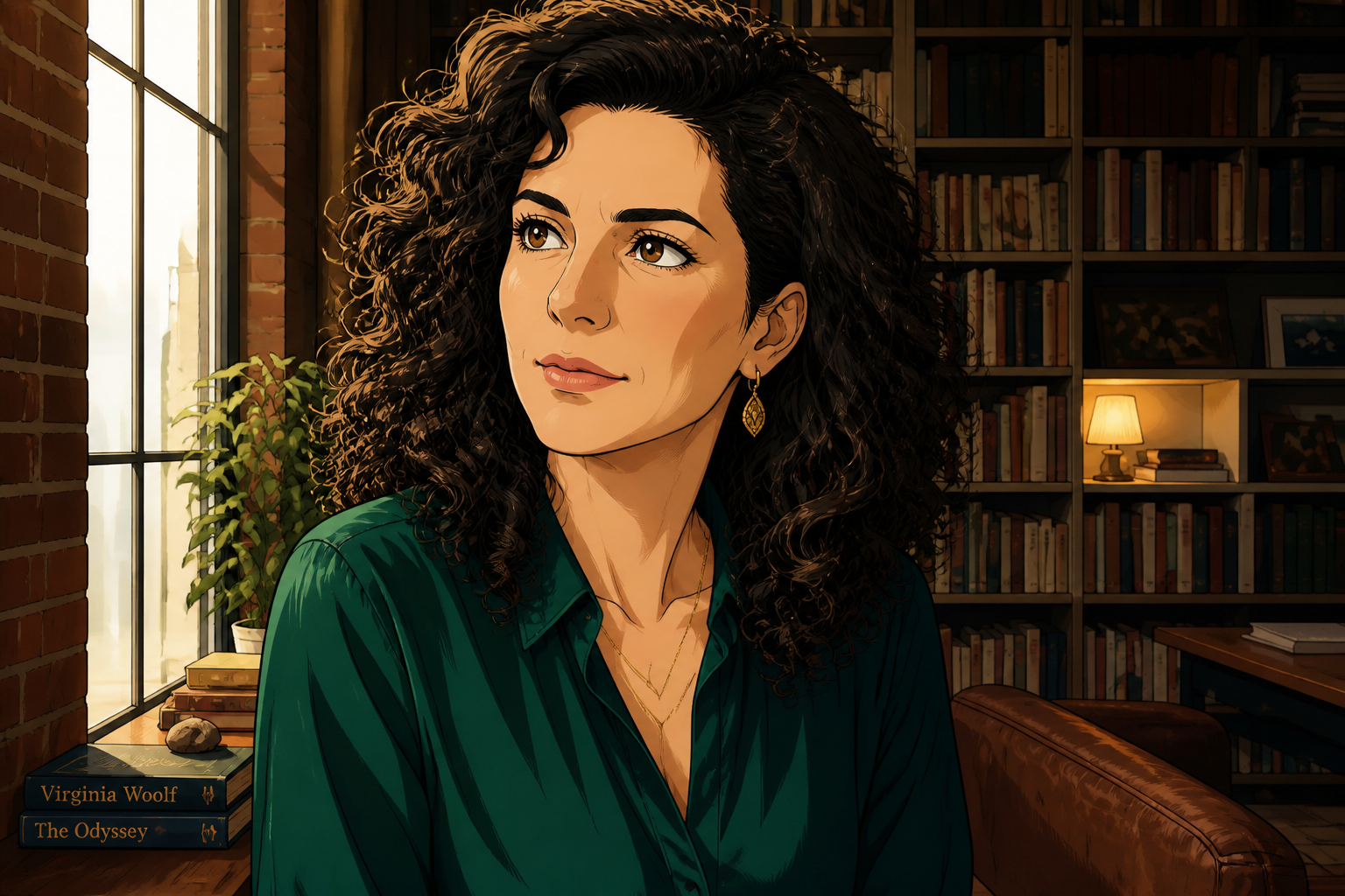 Elegant josei avatar (after)