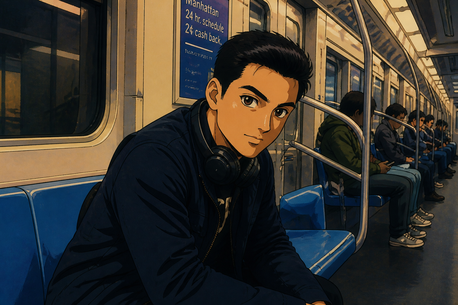 90s anime vibe (after)
