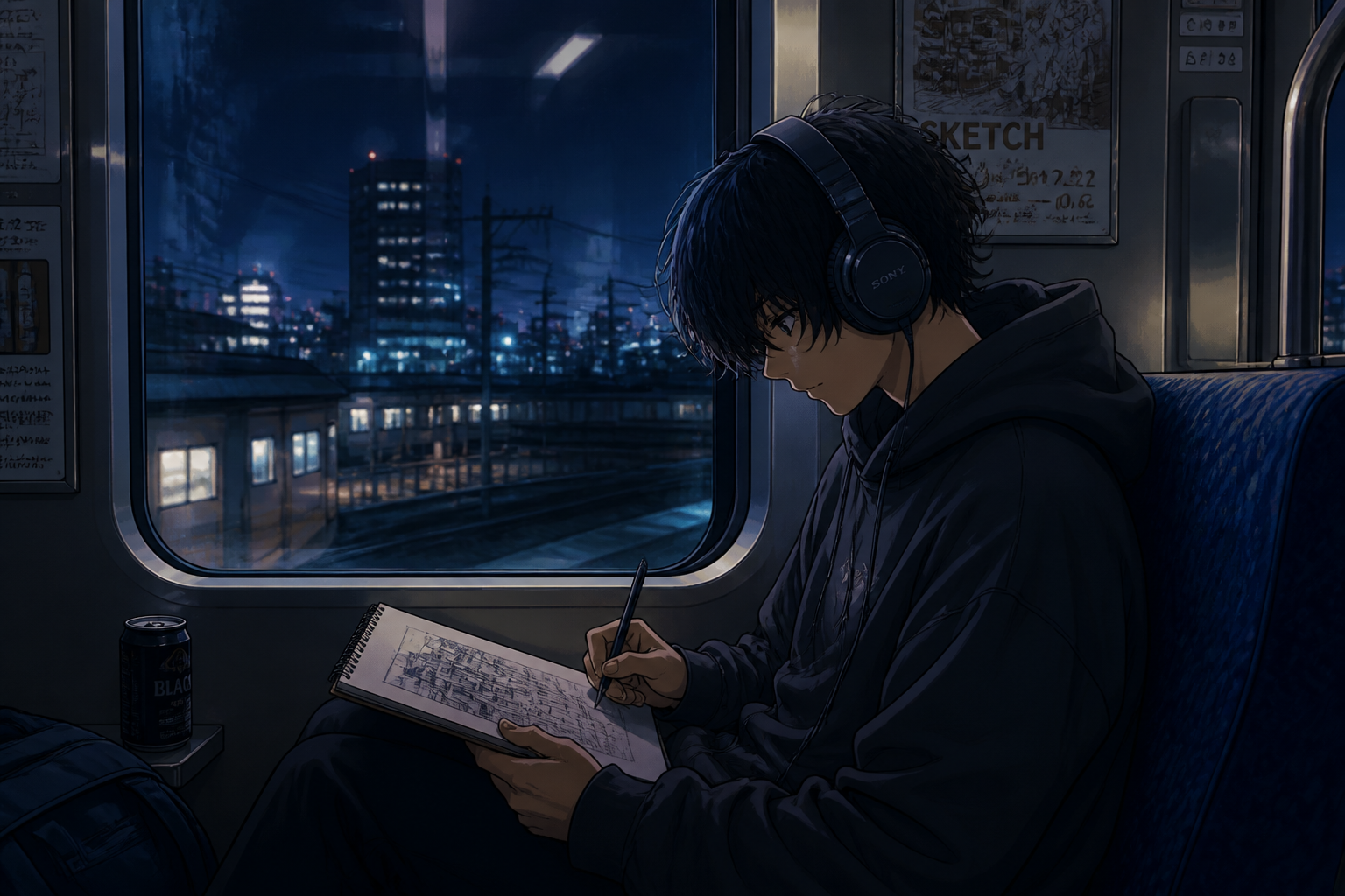 Night train musician