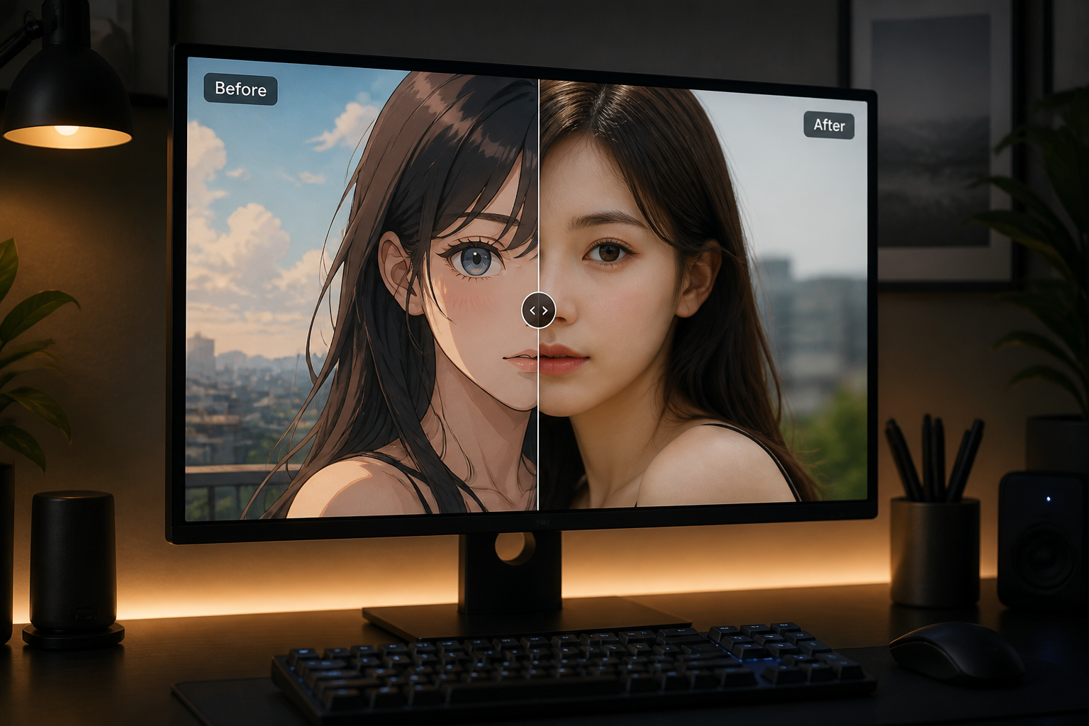 Generate and compare