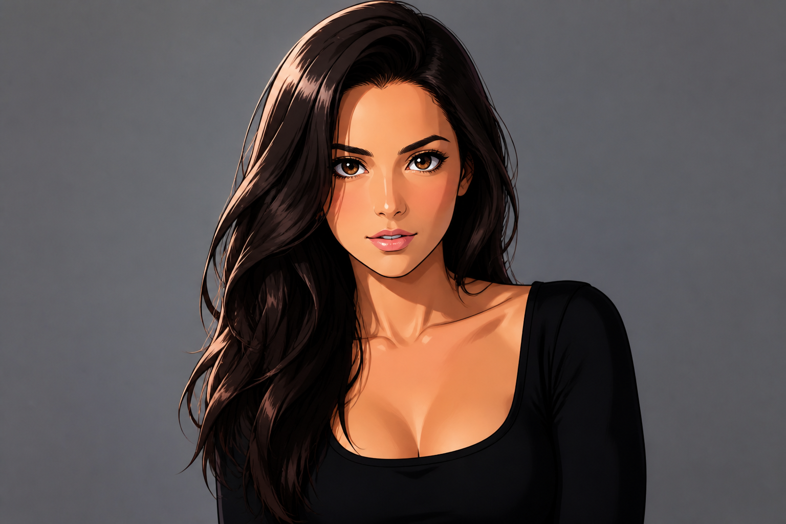 Fast character-like portraits (after)