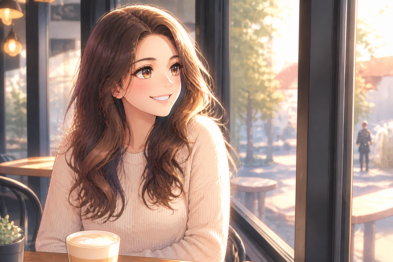 Shoujo cafe style (after)