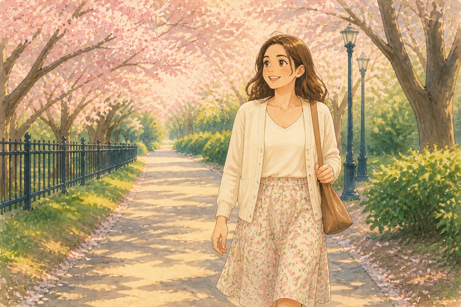 Ghibli watercolor look (after)