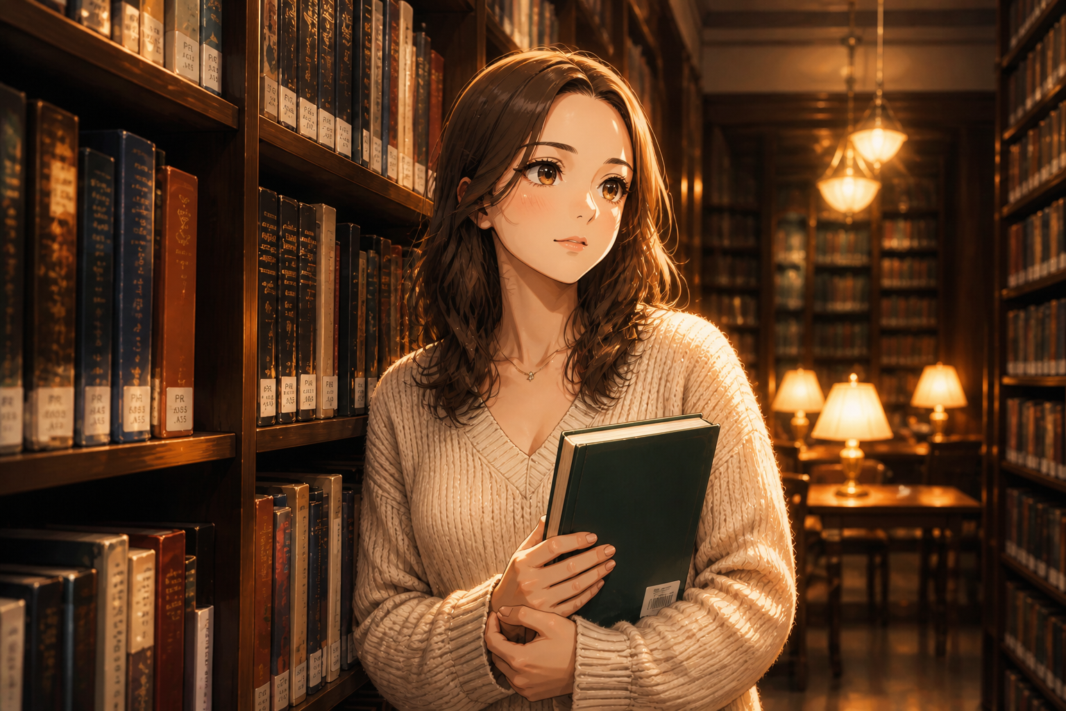 Light novel cover style (after)