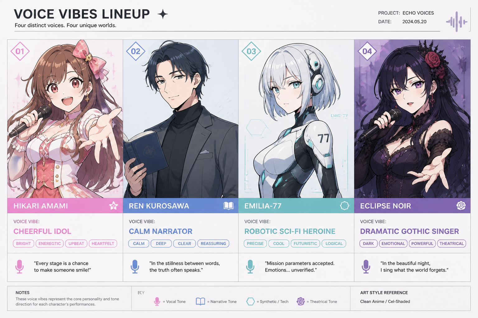 Match Visuals to Voice