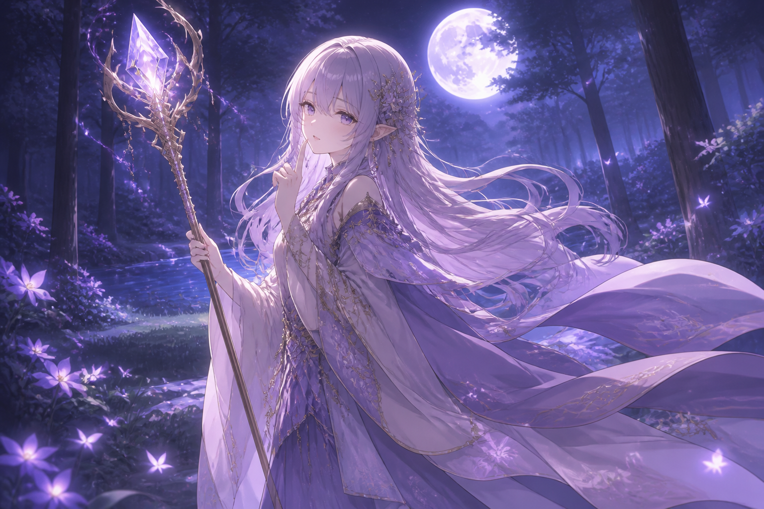 Soft whispery mage
