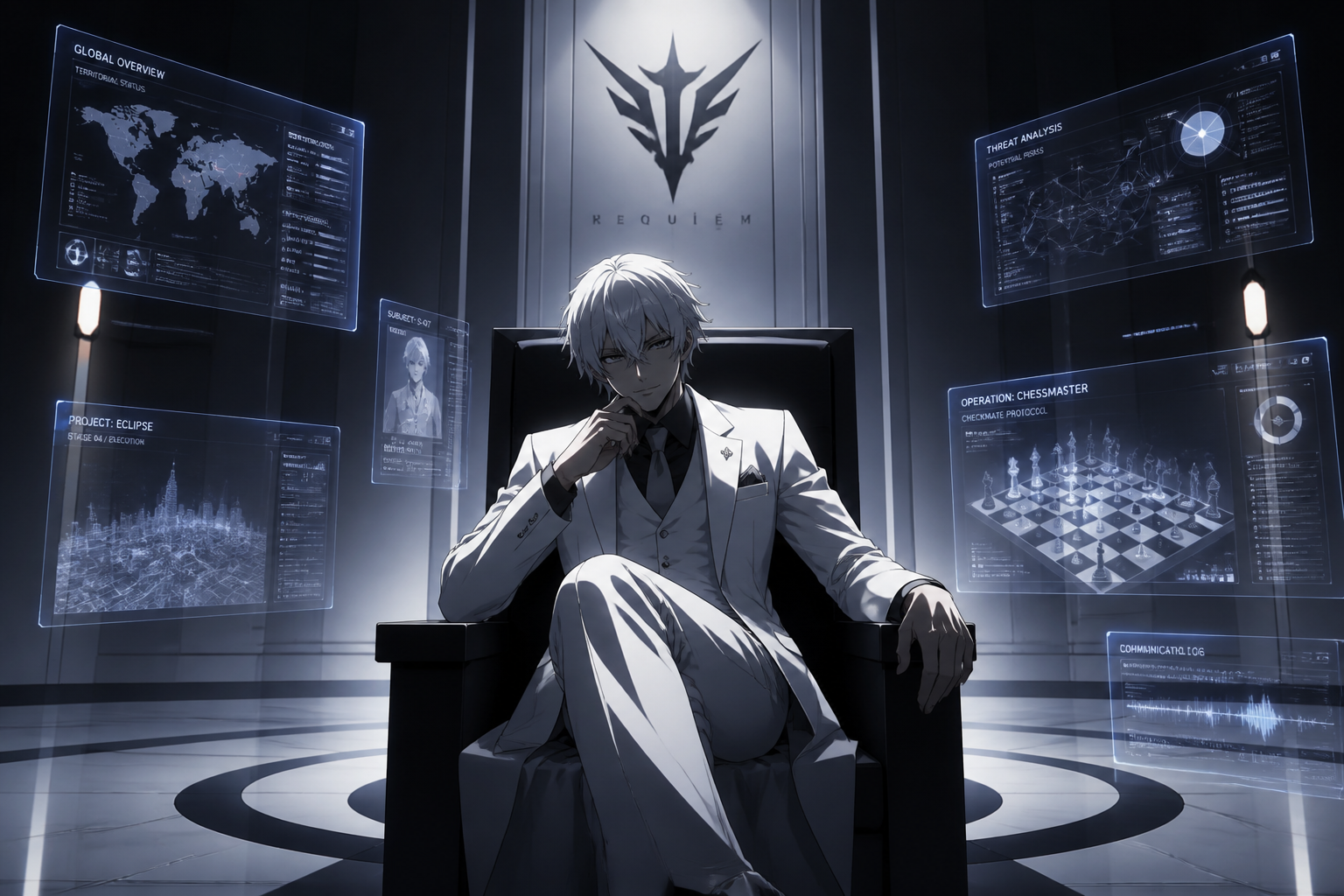 Cold strategist villain