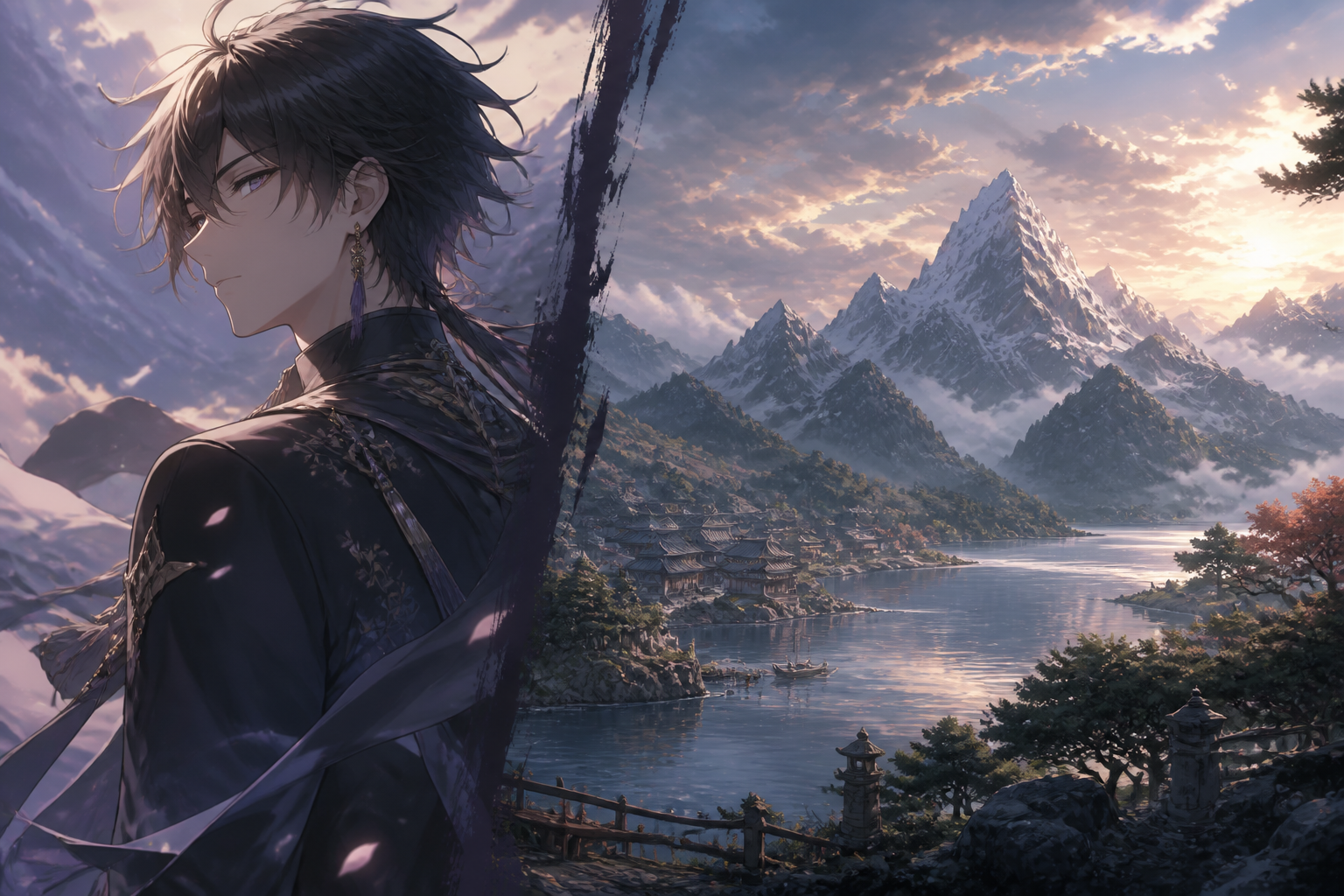 Character or scenery prompts
