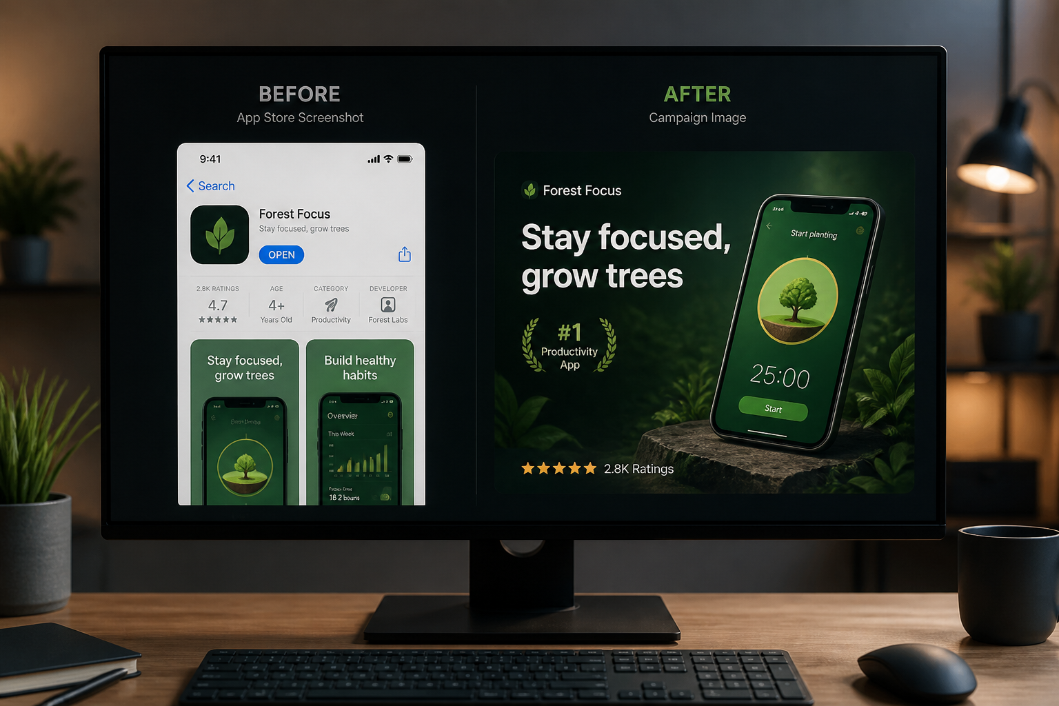 Generate and compare