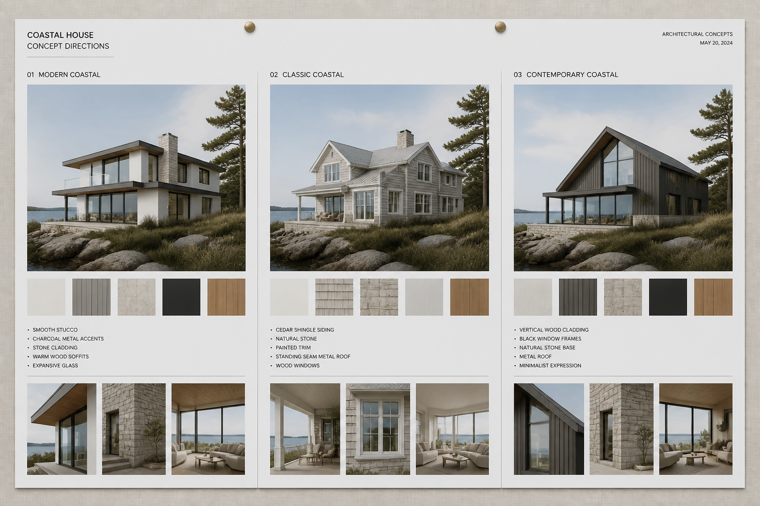 Generate clear design directions